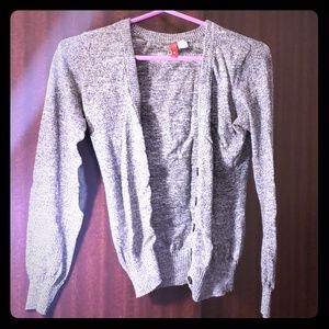 H&M heather gray cardigan